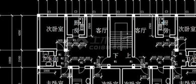 房屋建筑学课程设计图2号图纸,教学楼设计平面图