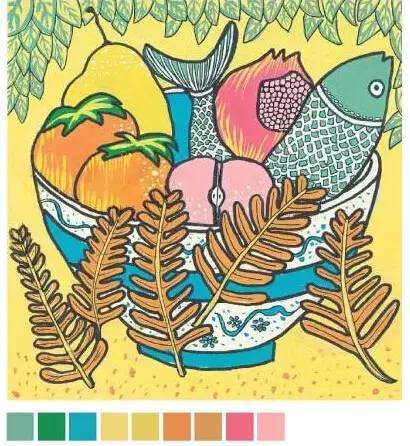 高考美术色彩图片,重庆美术高考色彩画什么风格好?