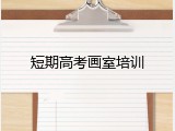 短期高考画室培训