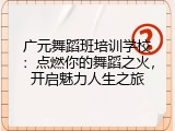 广元舞蹈班培训学校：点燃你的舞蹈之火，开启魅力人生之旅