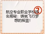 航空专业职业学校排名揭秘：铸就飞行梦想的摇篮！