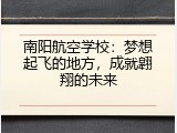 南阳航空学校：梦想起飞的地方，成就翱翔的未来