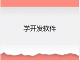 学开发软件