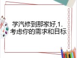 学汽修到那家好,1. 考虑你的需求和目标