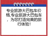 专业旅游大巴包车价格,专业旅游大巴包车，为您打造完美的旅行体验！