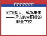 翱翔蓝天，成就未来——探访航空职业的职业学校