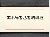 美术高考艺考培训班