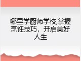 哪里学厨师学校,掌握烹饪技巧，开启美好人生