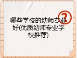 哪些学校的幼师专业好(优质幼师专业学校推荐)
