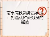 南京高铁乘务员学校：打造优雅乘务员的摇篮