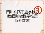 四川铁路职业学校分数(四川铁路学校录取分数线)