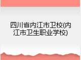 四川省内江市卫校(内江市卫生职业学校)