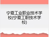 宁夏工业职业技术学校(宁夏工职技术学校)