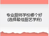 专业厨师学校哪个好(选择最佳厨艺学府)