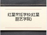 红星烹饪学校(红星厨艺学院)