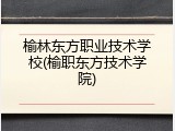 榆林东方职业技术学校(榆职东方技术学院)