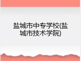 盐城市中专学校(盐城市技术学院)