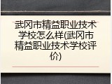 武冈市精益职业技术学校怎么样(武冈市精益职业技术学校评价)