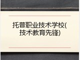 托普职业技术学校(技术教育先锋)