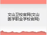 文山卫校官网(文山医学职业学校官网)