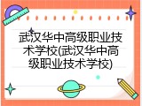 武汉华中高级职业技术学校(武汉华中高级职业技术学校)