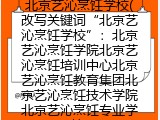 北京艺沁烹饪学校(改写关键词“北京艺沁烹饪学校”：北京艺沁烹饪学院北京艺沁烹饪培训中心北京艺沁烹饪教育集团北京艺沁烹饪技术学院北京艺沁烹饪专业学校)