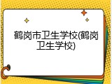 鹤岗市卫生学校(鹤岗卫生学校)