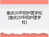 重庆沙坪坝护理学校(重庆沙坪坝护理学校)