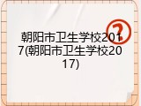 朝阳市卫生学校2017(朝阳市卫生学校2017)