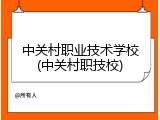 中关村职业技术学校(中关村职技校)