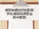 襄阳有哪些好的职高学校(襄阳优质职业高中推荐)