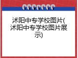 沭阳中专学校图片(沭阳中专学校图片展示)