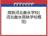 高铁河北衡水学校(河北衡水高铁学校概览)