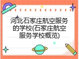 河北石家庄航空服务的学校(石家庄航空服务学校概览)