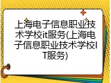 上海电子信息职业技术学校it服务(上海电子信息职业技术学校IT服务)