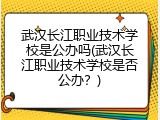 武汉长江职业技术学校是公办吗(武汉长江职业技术学校是否公办？)