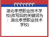湖北孝感职业技术学校(改写后的关键词为：湖北孝感职业技术学校)