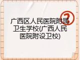 广西区人民医院附属卫生学校(广西人民医院附设卫校)