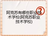 阿克苏有哪些职业技术学校(阿克苏职业技术学校)