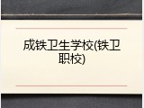 成铁卫生学校(铁卫职校)