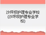 沙坪坝护理专业学校(沙坪坝护理专业学校)