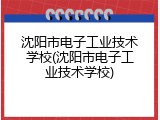 沈阳市电子工业技术学校(沈阳市电子工业技术学校)