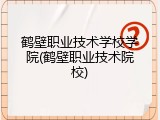 鹤壁职业技术学校学院(鹤壁职业技术院校)