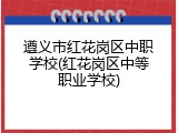 遵义市红花岗区中职学校(红花岗区中等职业学校)