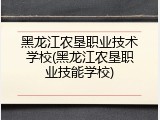 黑龙江农垦职业技术学校(黑龙江农垦职业技能学校)