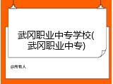 武冈职业中专学校(武冈职业中专)