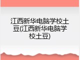 江西新华电脑学校土豆(江西新华电脑学校土豆)