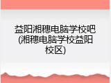 益阳湘穗电脑学校吧(湘穗电脑学校益阳校区)