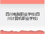 四川电脑职业学校(四川计算机职业学校)