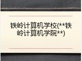 铁岭计算机学校(**铁岭计算机学院**)